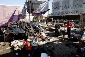 Le marché de vêtements d'occasion de la place Tayaran avait déjà été l'objet d'un attentat en 2018.