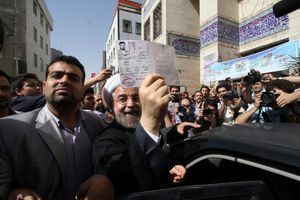 Hassan Rohani, nouveau président iranien.