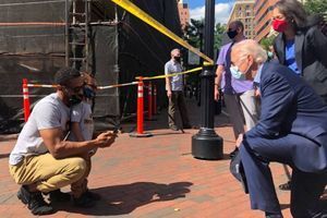 Joe Biden à Wilmington, dans le Delaware, le 30 mai 2020.