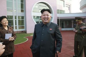 Kim Jong-un a visité un orphelinat le 26 octobre, à Pyongyang.