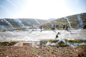 Protestation à Nabi Saleh, le 13 janvier 2018.