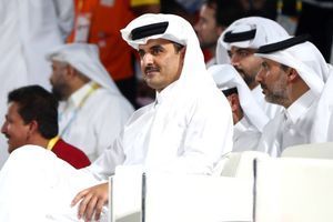 L'émir du Qatar, cheikh Tamim ben Hamad Al-Thani.