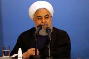 Hassan Rohani, le président de la République islamique d'Iran. 