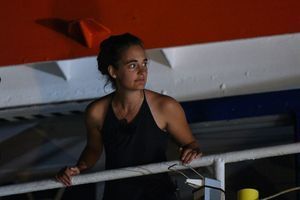 Carola Rackete sur le Sea-Watch.