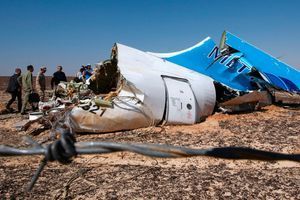 Des débris de l'Airbus A321 ont été éparpillés sur 20 kilomètres.