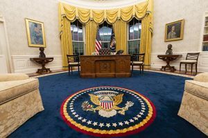 La décoration symbolique du Bureau ovale de Joe Biden