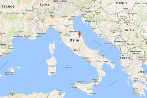 La secousse de magnitude 5,4 a été enregistrée à 9 km de profondeur dans la zone de Macerata, dans les Marches (centre).