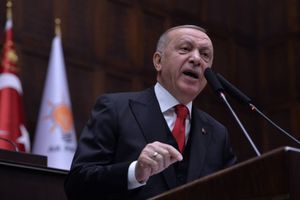 Le président turc Recep Tayyip Erdogan, le 12 février 2020.
