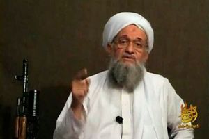 Ayman al-Zawahiri, le chef d'Al-Qaïda. 