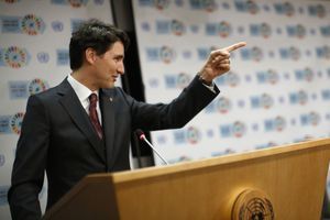 Justin Trudeau, le Premier ministre canadien 