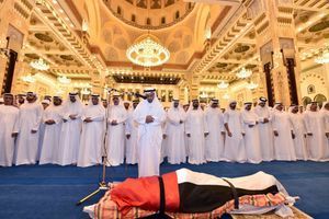 Les funérailles du prince doubaïote ont eu lieu samedi. 