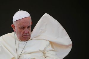 Le pape François le 20 avril 2018