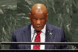 Thomas Thabane, le Premier ministre du Lesotho.