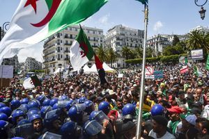 Manifestation à Alger, le 17 mai 2019.