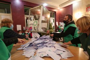 Elections municipales à Tbilissi, le 2 octobre 2021.