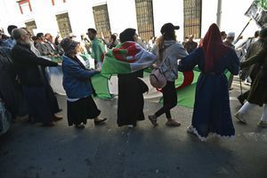 Manifestation à Alger, le 24 décembre 2019.