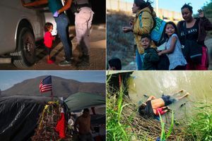 Les images fortes de la crise des migrants aux Etats-Unis