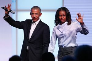 Barack et Michelle Obama.