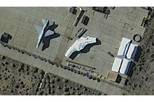  En décembre 2011, à Palmdam, en Californie, un satellite civil a photographié un appareil recouvert d'une enveloppe blanche dont la forme ne correspond à aucun modèle connu. Il pourrait s'agir d'un nouveau modèle de drone fabriqué par Lockhead Martin pour l'US Air Force. 