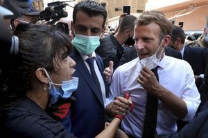 Emmanuel Macron s'est rendu à Beyrouth mercredi dernier. 