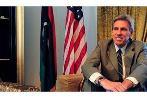  Christopher Stevens chez lui à Tripoli, le 28 juin dernier.