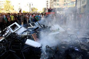 Le QG des Frères musulmans a été détruit à Alexandrie.