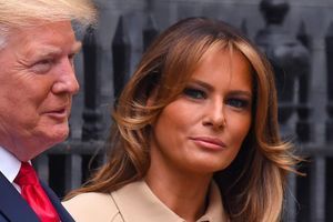 Donald et Melania Trump à Londres, le 4 juin 2019.