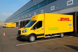 Un camion dans un entrepôt de l'entreprise DHL à Cologne (image d'illustration).