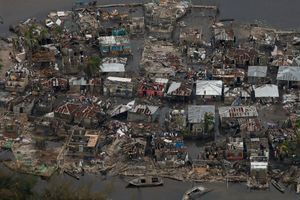 L'ouragan a fait au moins 400 morts en Haïti. 