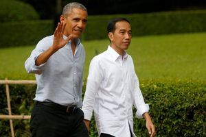Partie de golf avec le président indonésien pour Barack Obama