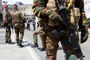 Des militaires à Bruxelles