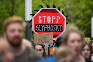 Manifestation anti-glyphosate à Bonn, en Allemagne, en avril 2019.
