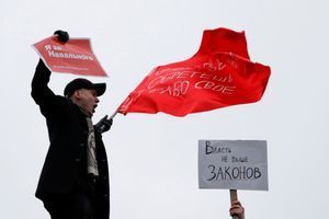 Plusieurs milliers de manifestants à Moscou en soutien à l'opposant Navalny