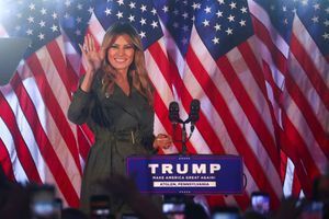 Premier événement de campagne solo pour Melania Trump