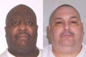 Marcel Williams et Jack Jones, les deux détenus exécutés lundi soir dans l'Arkansas.
