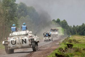 Des Casques Bleus au Congo en 2013 (Image d'illustration)