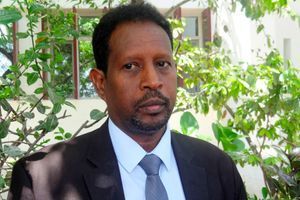 Le maire de Mogadiscio, Abdirahman Omar Osman.
