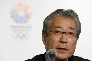 Le président du comité olympique japonais, Tsunekazu Takeda.
