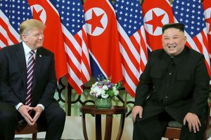Donald Trump et Kim Jong Un à Hanoï, le 27 février. 