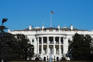 Photo de la Maison Blanche prise en décembre 2017