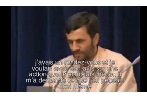 Video clandestine sortie d'Iran: Ahmadinedjad sans masques*