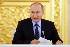 Le président russe Vladimir Poutine à Moscou, le 21 décembre 2017.