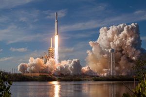 La fusée la plus puissante du monde, la Falcon Heavy de SpaceX