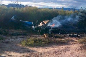 Crash des hélicoptères de l'emission "Dropped" dans la province de la Rioja en Argentine. 