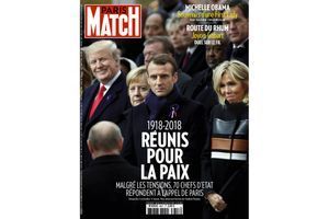 La couverture du numéro 3527 de Paris Match