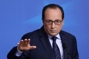 François Hollande à Bruxelles le 24 octobre