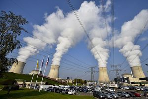La centrale nucléaire de Cattenom, en Moselle, en octobre 2017. Le plan du relance du gouvernement classe le nucléaire au rang des "technologies vertes".