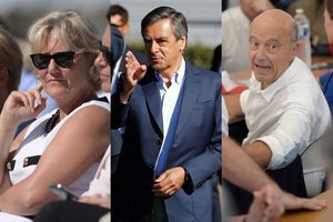 A La Baule, les candidats à la primaire des Républicains se croisent