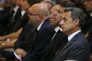 Attaque de Nice: Ciotti, Estrosi et Sarkozy à la messe