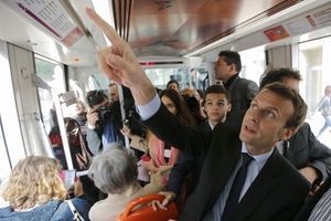 Au Mans, Emmanuel Macron parle de sa "France qui choisit"
